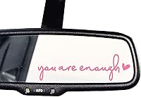 Vista 27 de 3 x Adhesivo para Espejo Retrovisor "Hello Beautiful", Adhesivos para Espejo de Tocador, Adhesivo de Vinilo para Espejo Retrovisor, Regalos