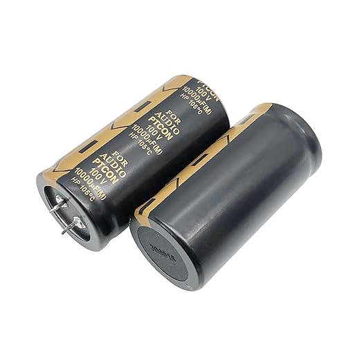 Vista 11 de 2 unids 80V 10000UF Snap in condensador electrolítico 35x70mm (1.37x2.76in) amplificador de potencia filtro audio condensador electrolítico audio