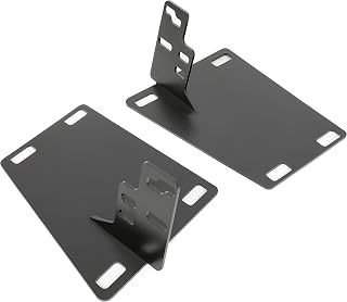 4th to 2nd gen Bumper Conversion Brackets Compatible with Dodge Ram 1500/2500/3500 from 94-02 2nd gen Body (Electrophoresis Black)