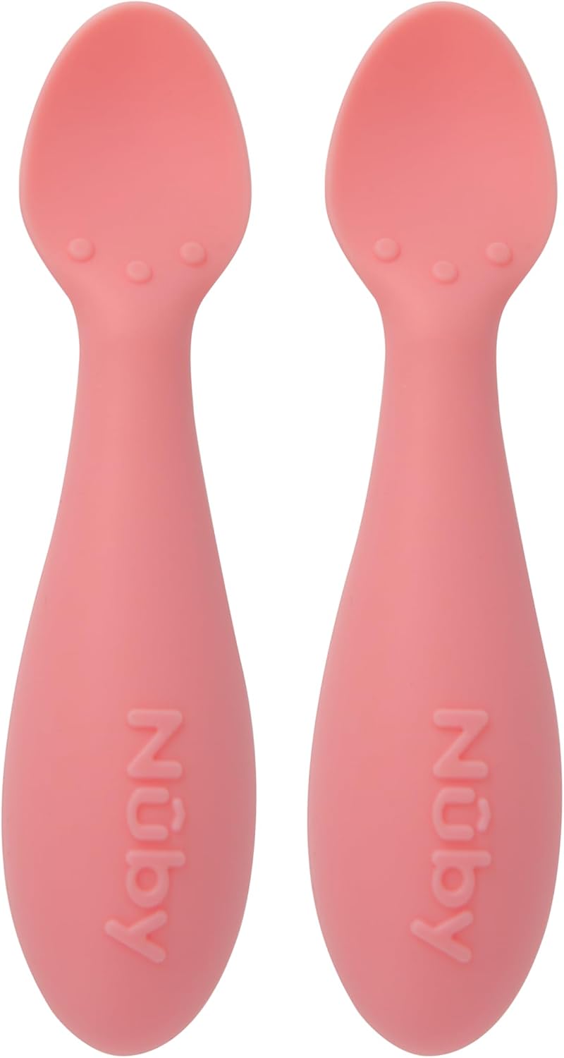 Nuby Silicone Mini Spoons - 2 Pack