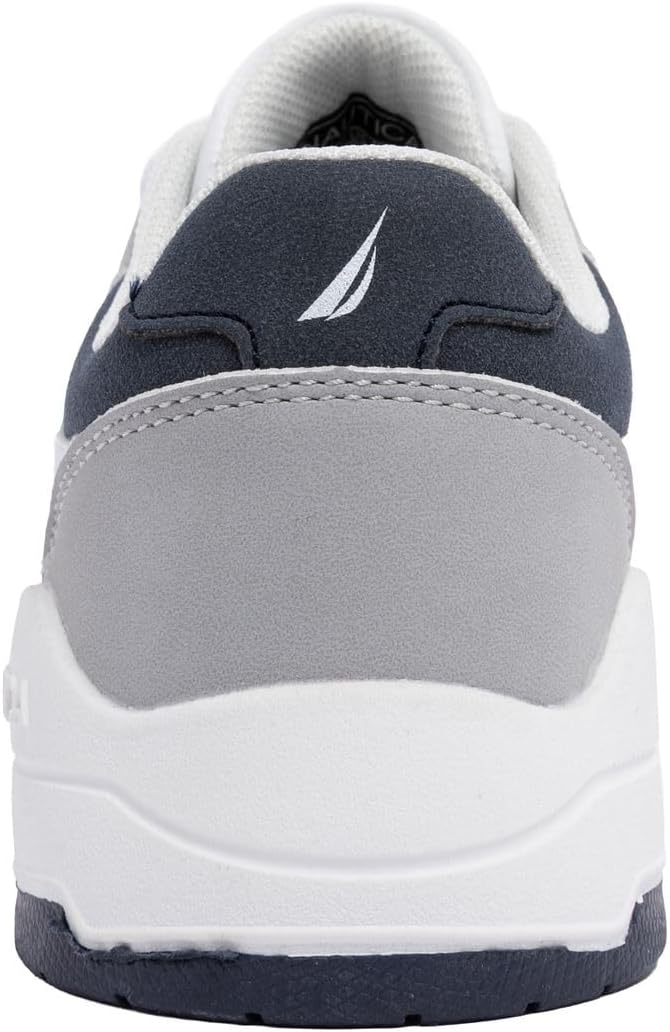 Nautica Youth Athletic Sneakers – Comfortable Lace-Up Tennis Shoes for Boys and Girls, Durable Casual Sport Footwear for School, Gym and Daily Wear