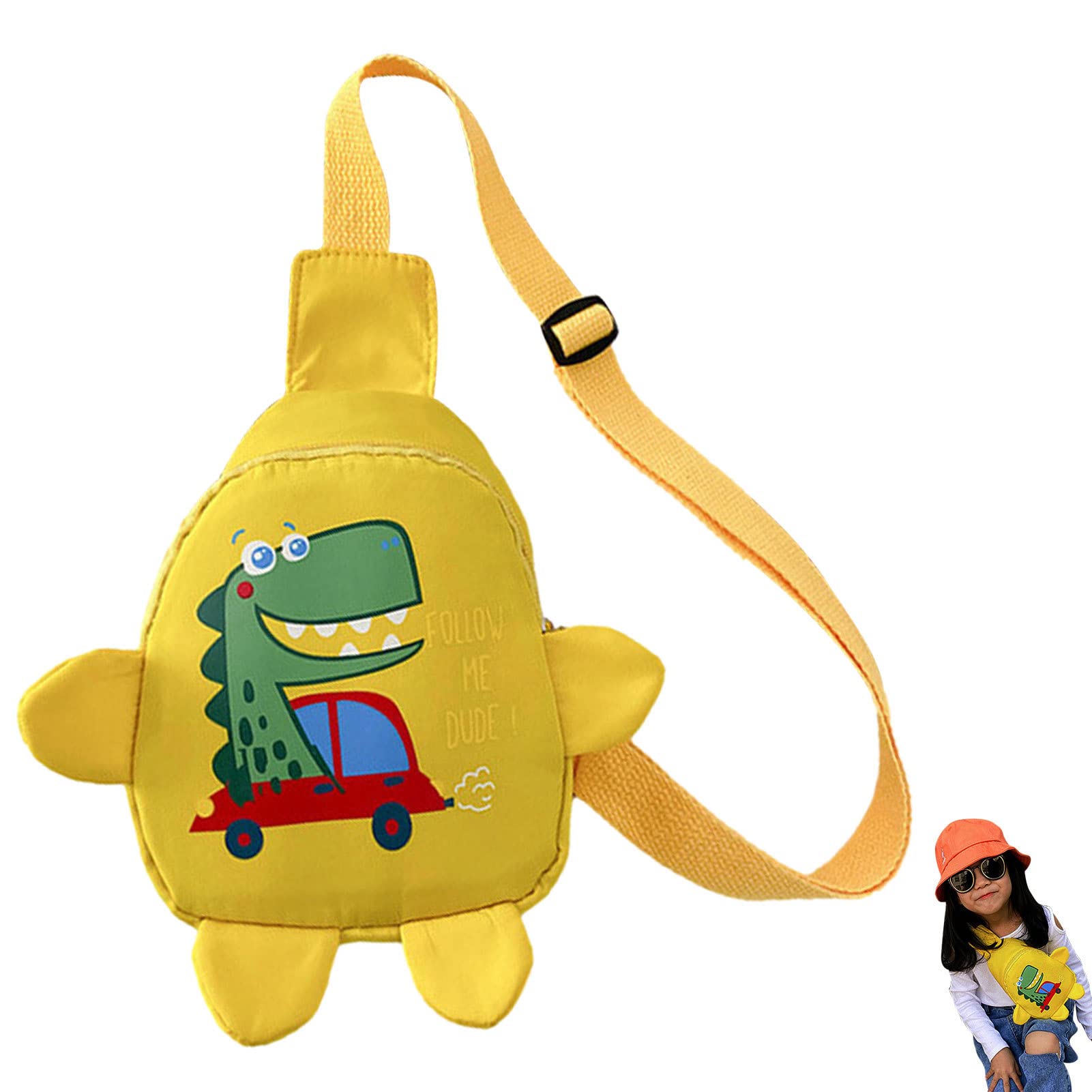 pologmase Borsa a tracolla per bambini – Grazioso zaino da viaggio unisex con una spalla per bambini, ragazzi e ragazze