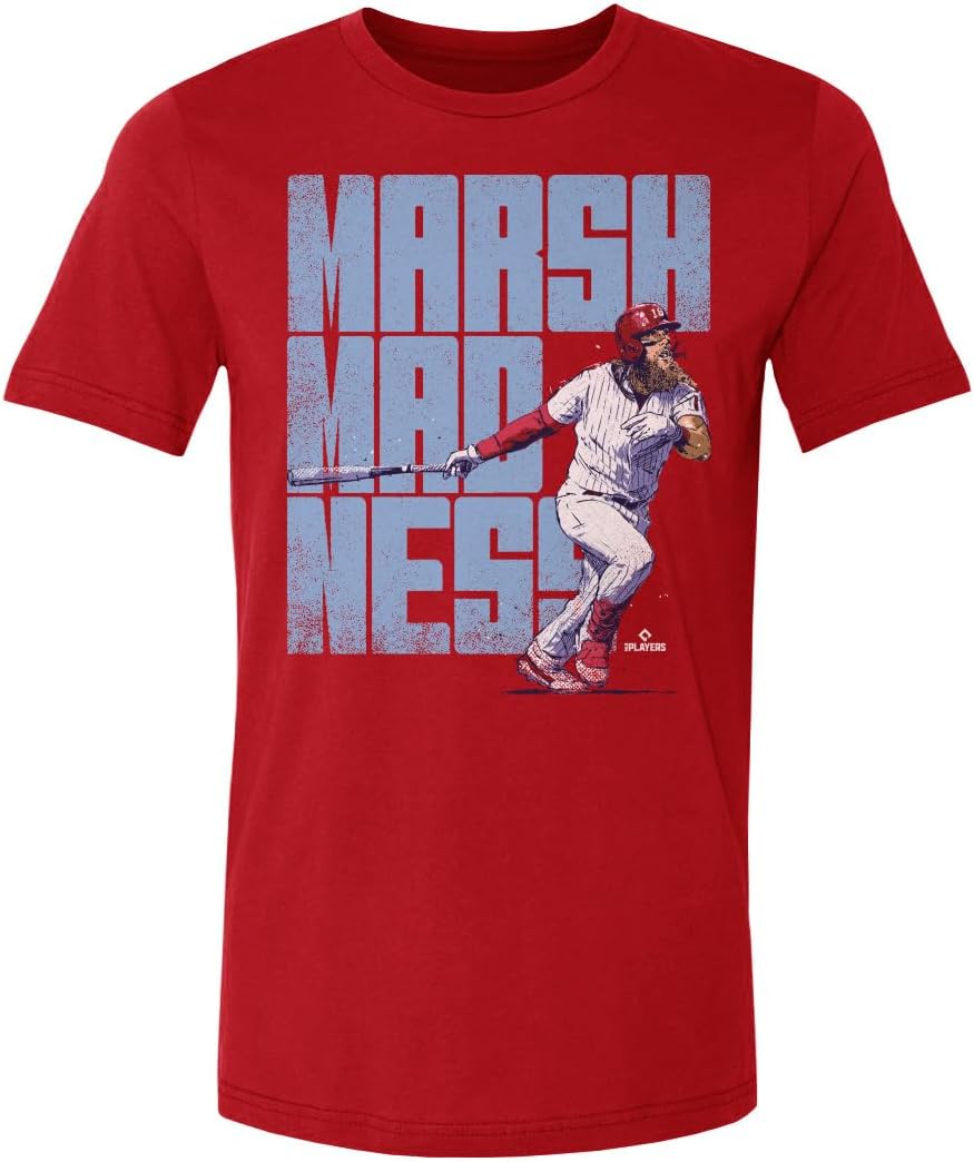 500 LEVEL Brandon Marsh Shirt - Brandon Marsh Philadelphia Marsh Madness