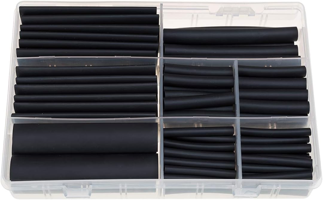104Pcs 4:1 Dual Wall Heat Shrink Tubings