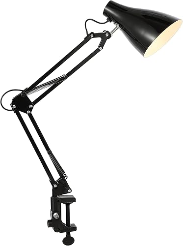 JONATHAN Y JYL7125A Odile - Lámpara LED articulada ajustable de 28.5 pulgadas, clásica, costera, industrial, vintage, granja, tradicional para