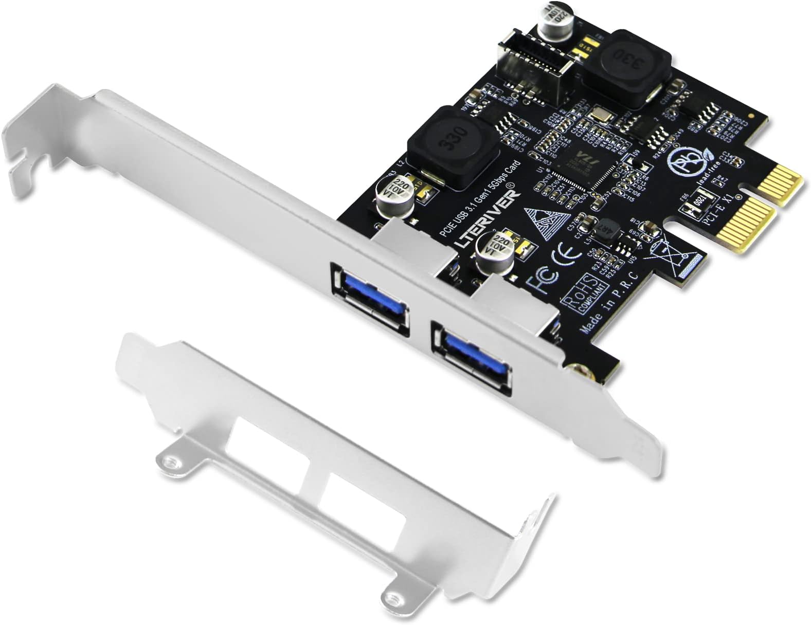 802.11 N 2.4GHz 300Mbps PCI Express (PCIe) Wireless Adapter-PCIE Wireless Card-PCIe Wi-Fi Card-PCIe Wi-Fi Adapter-Qualcomm Atheros AR9287 Wireless Network Adapter