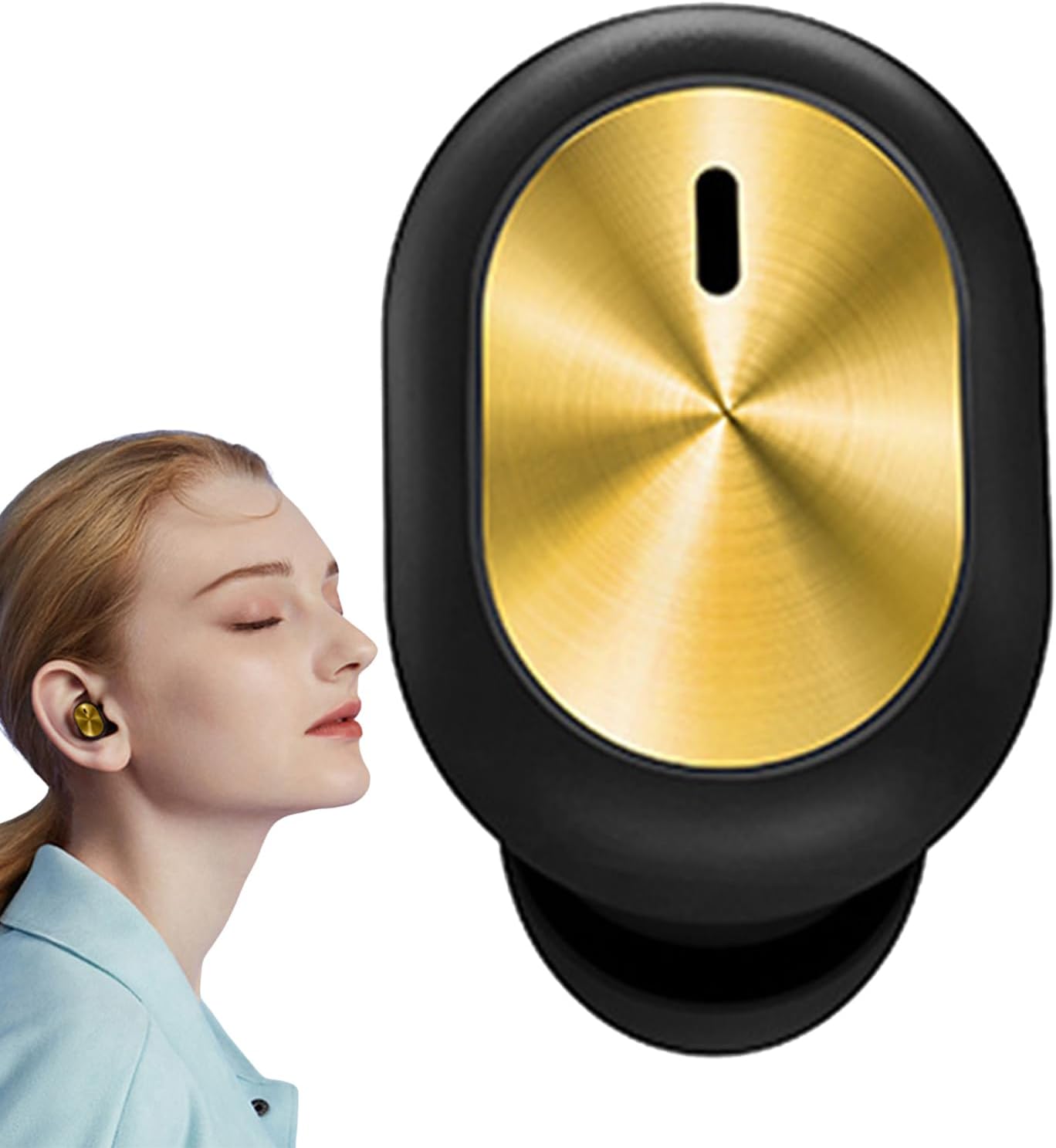 Mono Earpiece – Audiobook Listener Gear | Clear...