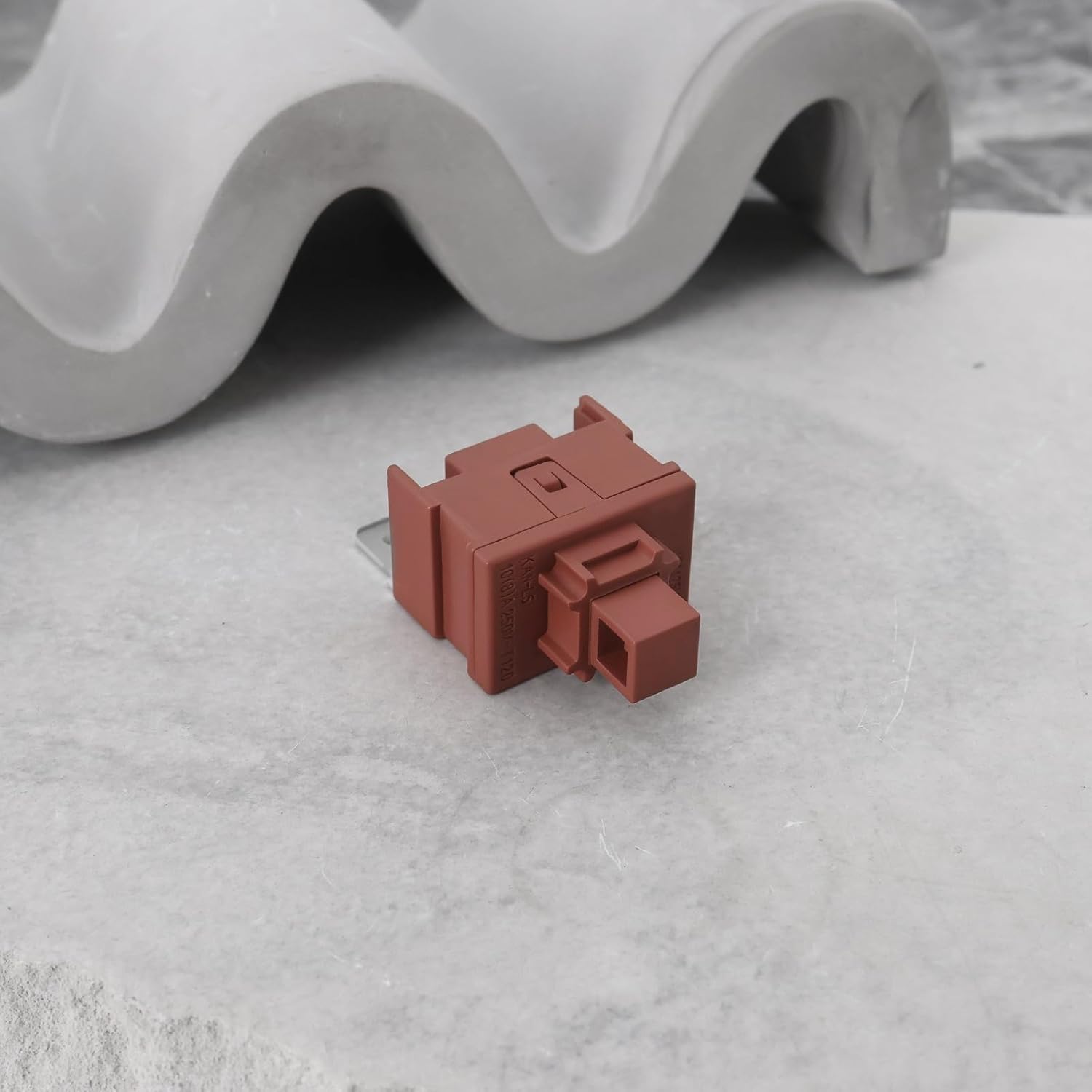 eMagTech 2 Piece 2-Pin Switch Module for Vacuum Cleaner Replacement Part Single Pole Push Button Switch Module Compatible with Dyson DC14 and DC07