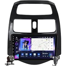 Android 13.0 Radio 2 Din Car Stereo 4G 5G WiFi SWC DSP Carplay Applicable Spark Beat M300/Matiz 2010-2014 GPS Navigation 9" Touch Screen Earphone Multimedia Video Player FM BT Receiver,M400s