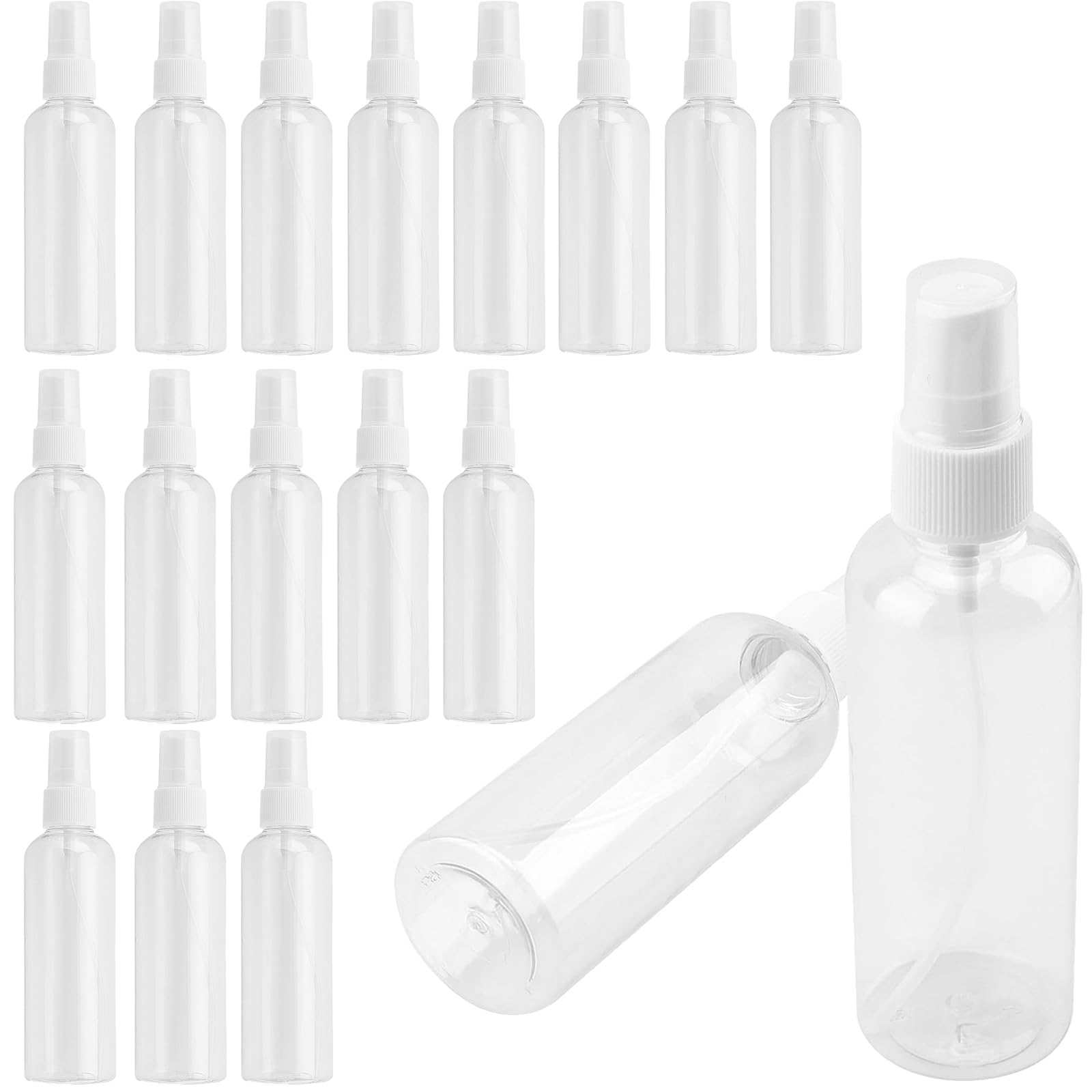 Flacon vaporisateur plastique vide 120ml rechargeable pour lotion de toilette