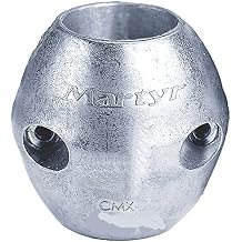 Martyr CMX05A, Streamlined Shaft Anode 1-1/4 inch, Aluminum