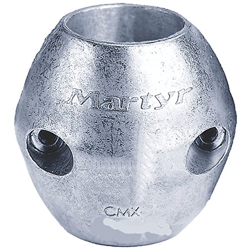 Martyr CMX05A, Streamlined Shaft Anode 1-1/4 inch, Aluminum