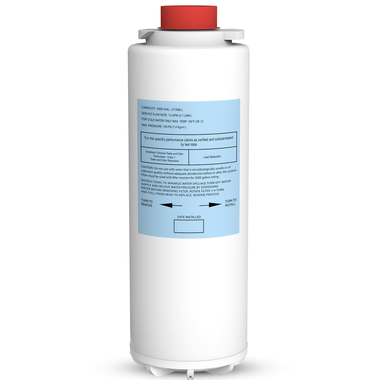 51300C Compatible with Elkay 51300C Replacement Filter (9" No Chip - 1 Pack)