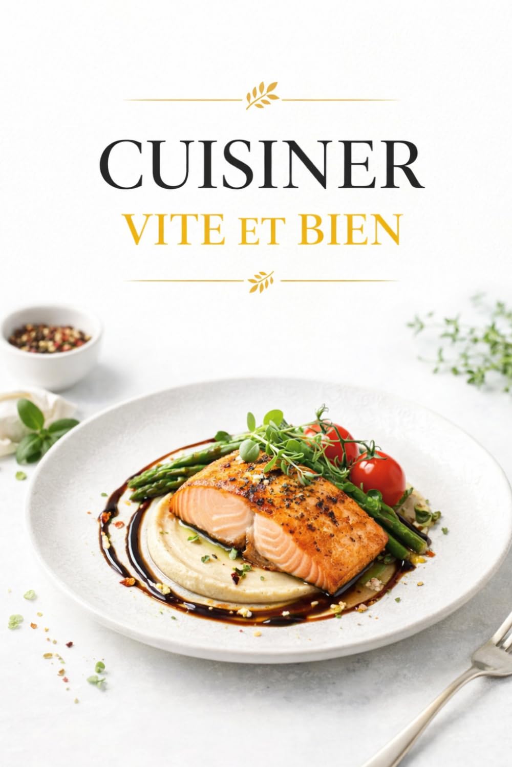 CUISINER VITE ET BIEN: Des recettes rapides, savoureuses et accessibles au quotidien