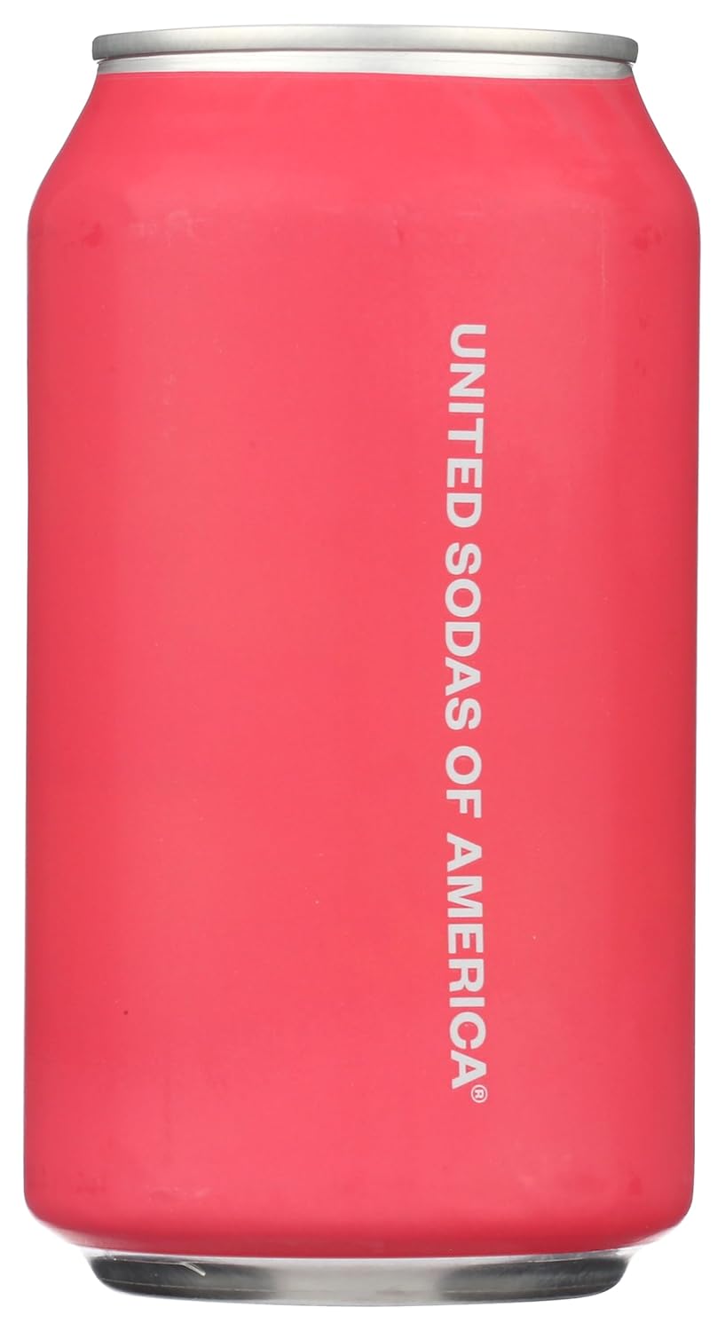 United Sodas Of America Soda Strawberry Basil, 12 FO.