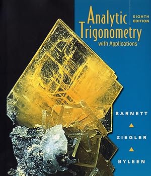 Analytic Trigonometry with Applications