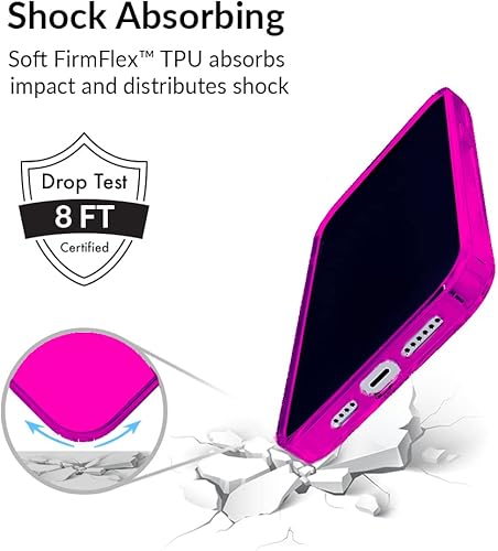 Miniatura 23 de VELVET CAVIAR Funda para iPhone 14 Pro, probada en caídas de 10 pies, purpurina transparente Bratz Bratz Pack Glitter,Blonde Tortoise,Sueños de