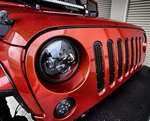 Miniatura 3 de iJDMTOY (2) H4-To-H13 decodificadores antiparpadeo aptos para cualquier sistema de faros LED redondos de 7 pulgadas, para Jeep Wrangler JK