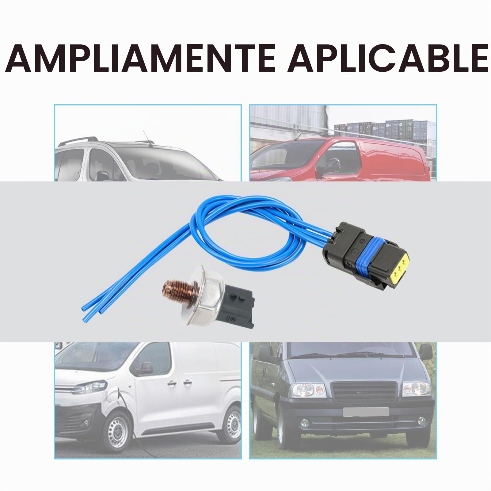 Kit de reparación de sensor de presión de combustible para Berlingo C1 C2 C3 C4 C5 107 1007 206 207 307 407 Jumpy Nemo X-sara Scud F0cus Fusion Galaxy Monde Qa-shqai 1920GW