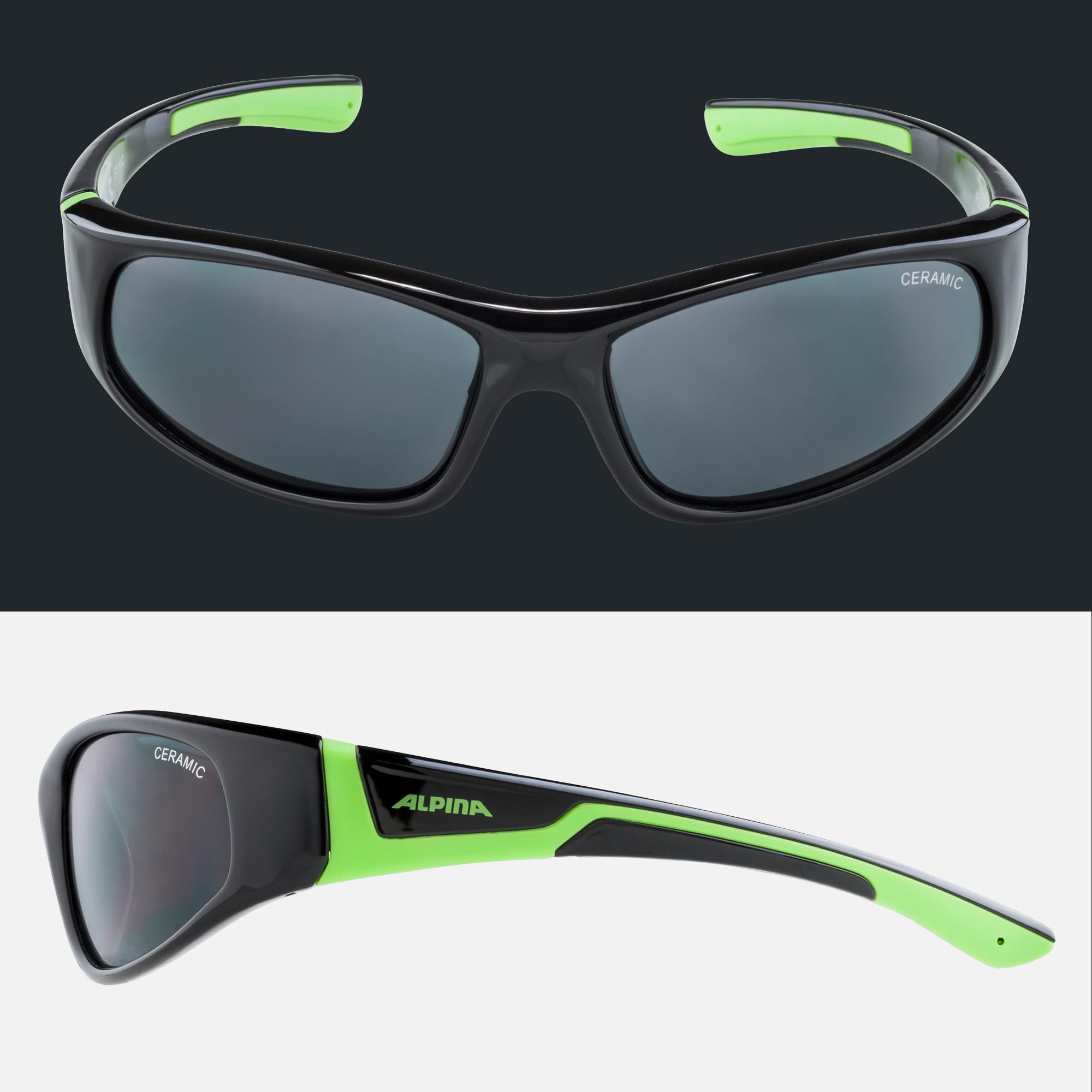 ALPINA FLEXXY JUNIOR - Verspiegelte und Bruchsichere Sonnenbrille Mit 100% UV-Schutz Für Kinder