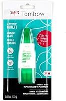 Tombow MONO Multi Liquid Glue 0.88oz Dual Tip Dispenser - Acid-Free, Photo-Safe for Crafts & Scrapbooking