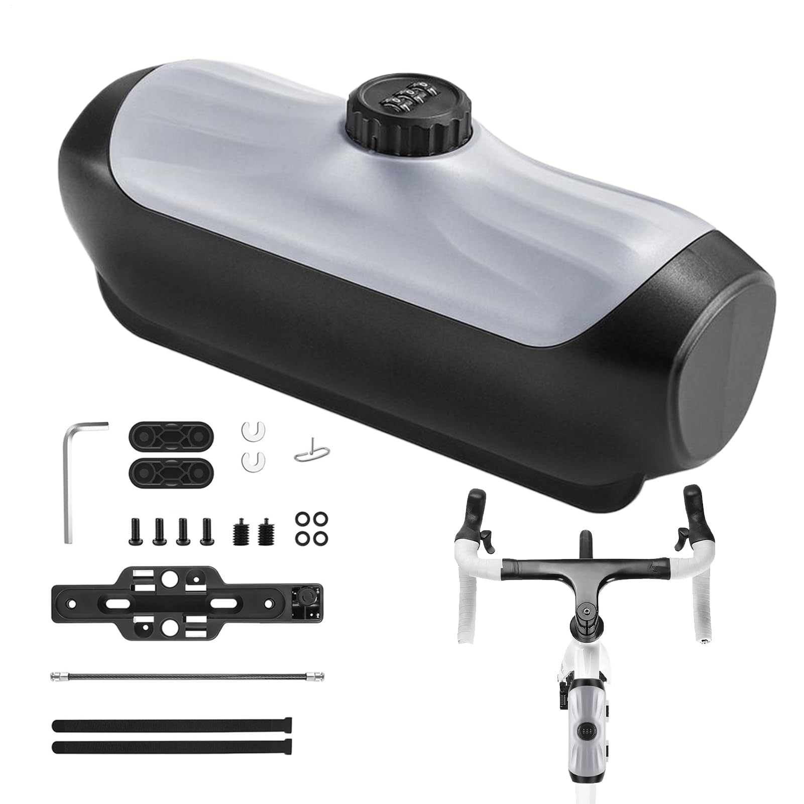 Boîte de rangement avec serrure pour vélo et accessoires de sport