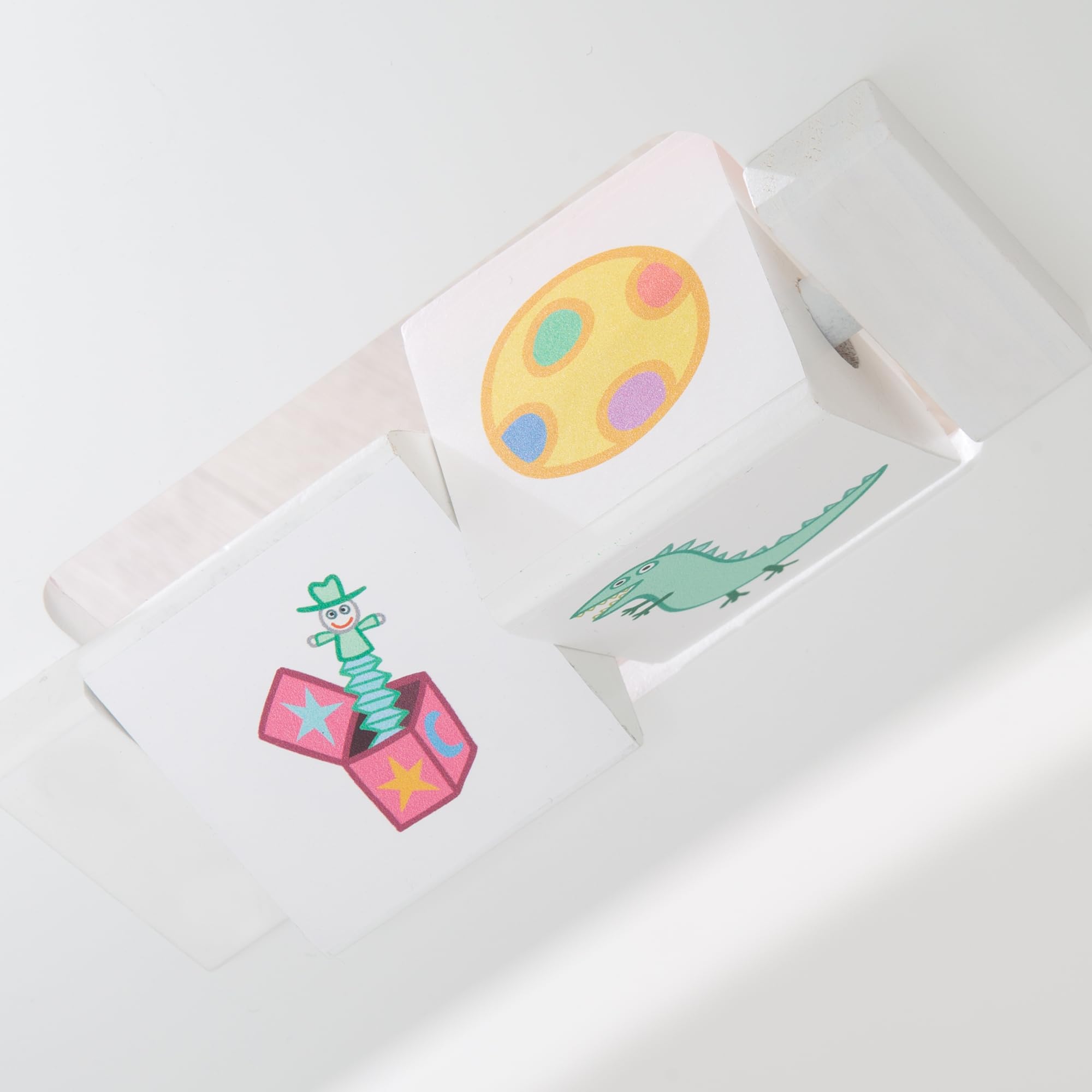 roba Carrello Giocattolo a Spinta Bully Peppa Pig - con Abaco e Ruote - per Imparare a Camminare - Primi Passi - Regalo Compleanno, Natale, Pasqua - Legno Laccato Bianco/Rosa
