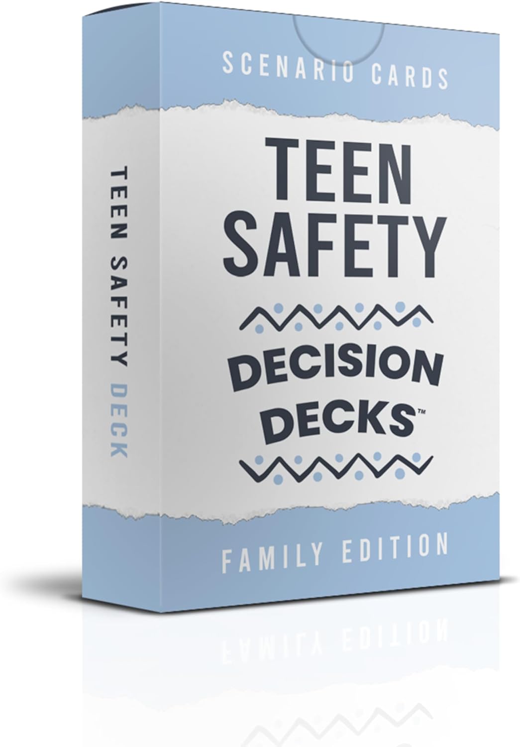 Teen Safety Scenario Cards; 60 Scenario-Based Questions Designed to Help You and Your Teen Grow and Learn How to Stay Safe Both Online and in The Real World.