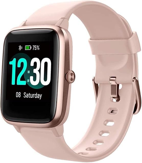 Smart Watch for Women Men, Fitness Tracker with Heart Rate Monitor, Activity Tracker, Step Counter, Sleep Monitor, Calorie Counter, IP68 Waterproof Smartwatch for Andriod IOS