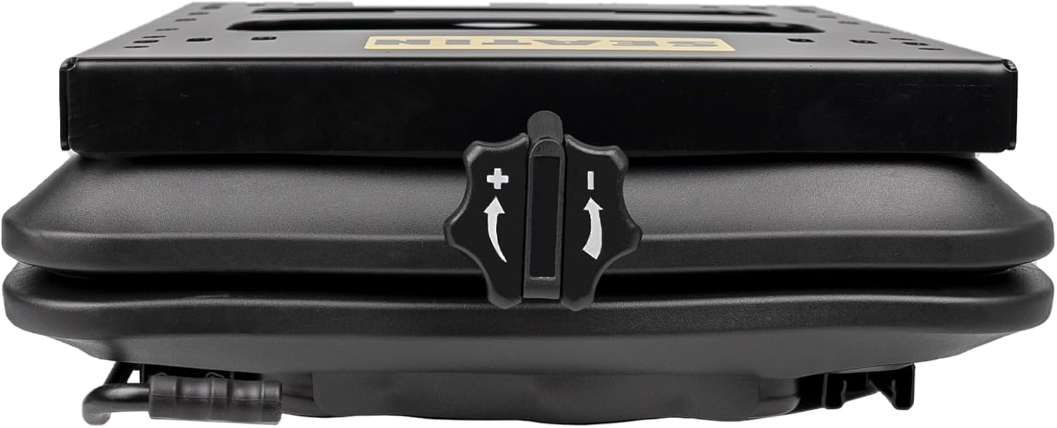 SEATIN Seat Suspension Kit with Slider Track, Universal Fit for Zero Turn Mower, Tractor, Forklift,Compatible with Most Aftermarket Seats