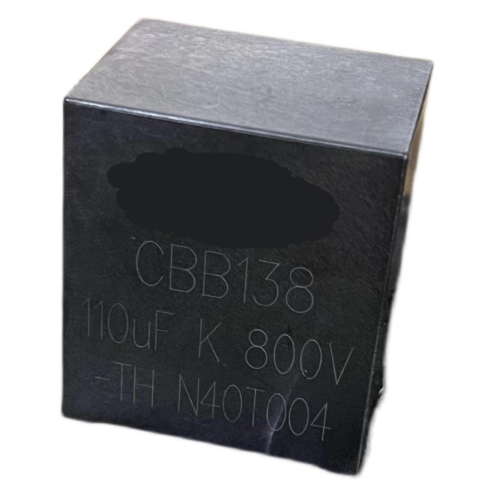 Condensateurs 110 UF 800V CBB138 pour stabiliser l'alimentation des moteurs