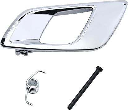 UOIENRT Chrome Plated Interior Door Handle Replacement for Ford Ranger Everest Mazda BT50 Front or Rear Replaces AB3921971 Left