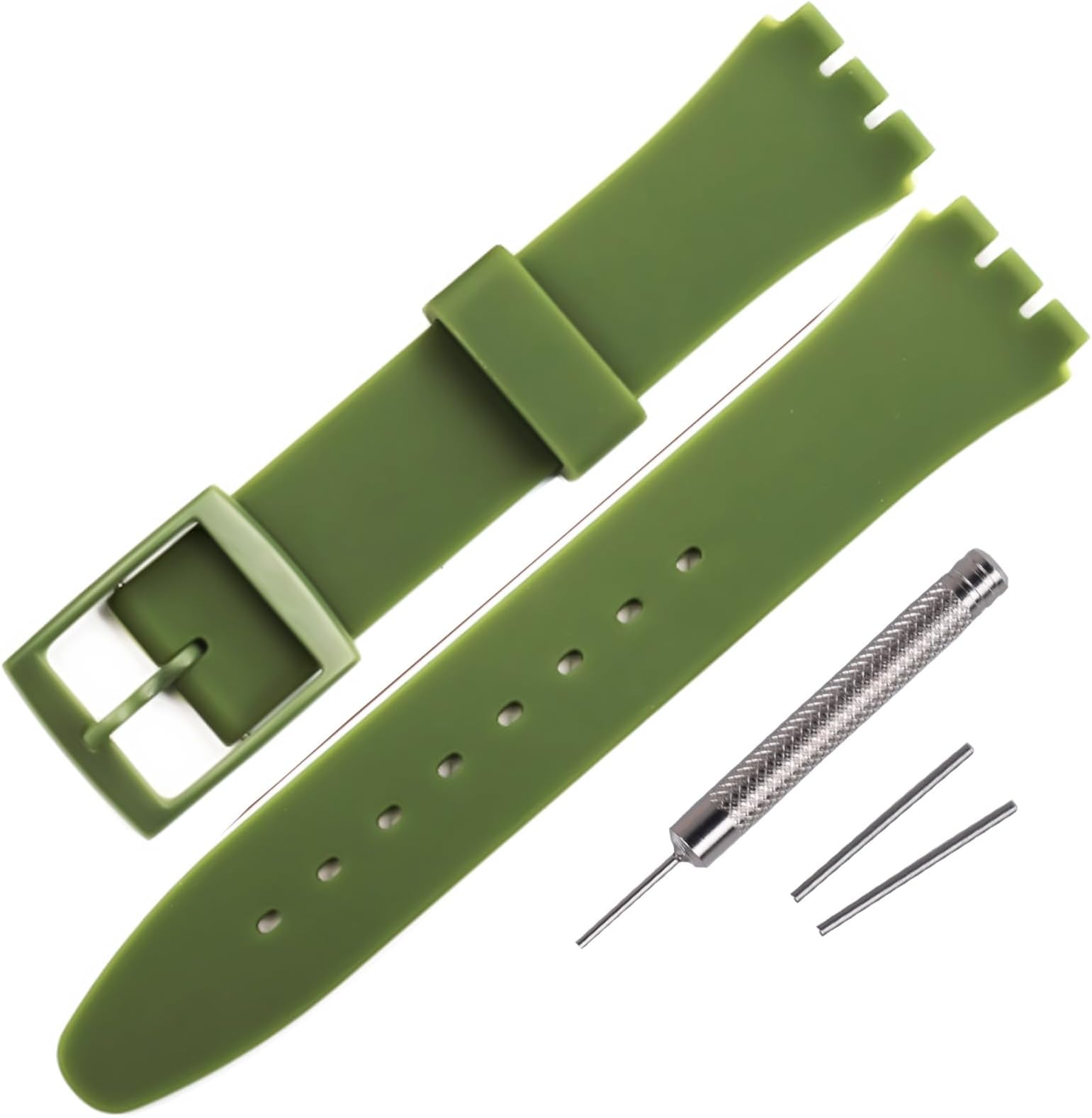 Silicone Rubber Watch Strap/Watch Band Replacement for Swatch