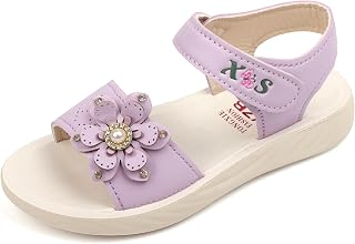 Sandalen Mädchen Sommer Sandalen kinder Kleinkind Grundschulkind Sandales Blumen Sommerschuhe Strandsandalen