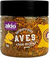 Akio Tempero Aves 70G A Base De Alho