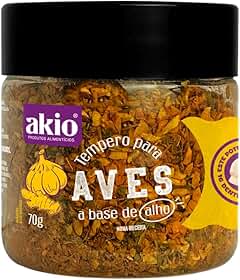 Akio Tempero Aves 70G A Base De Alho