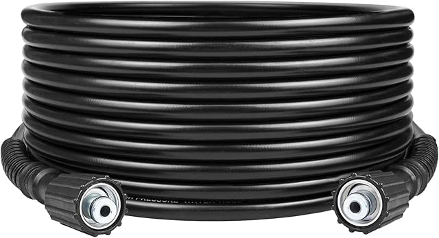 Fai Top 6M 1/4" High Pressure Washer Hose M22 Connector for Karcher Standard 22mm-14 Female Twist Connection
