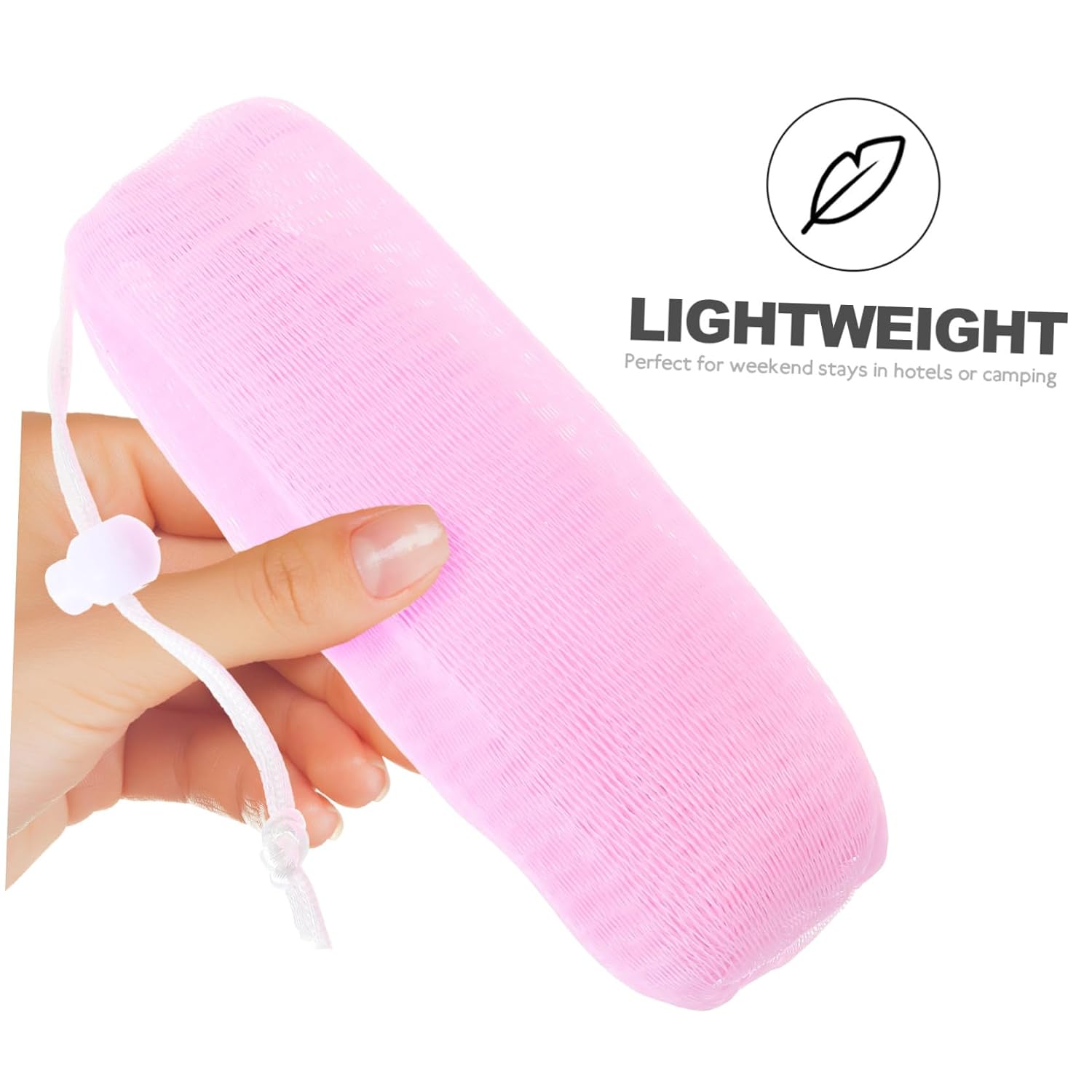 5pcs Bubble Net Maker Scrubbing Net Handmade Soap Storage Bags for Lathering