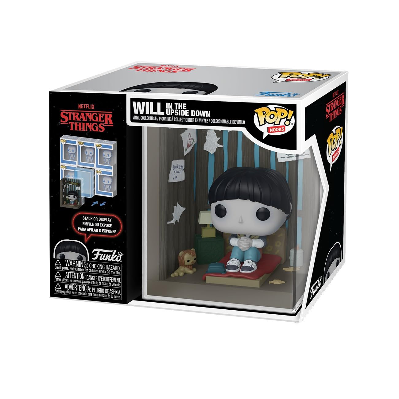 Amazon.com: Funko Pop! Nooks: Stranger Things - Will in the Upside
