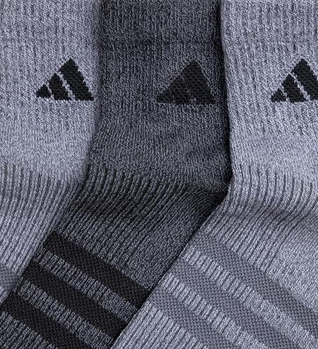 adidas Men's Superlite Quarter Ankle Socks (6 Pairs) Lightweight & Breathable by adidas - Image 7