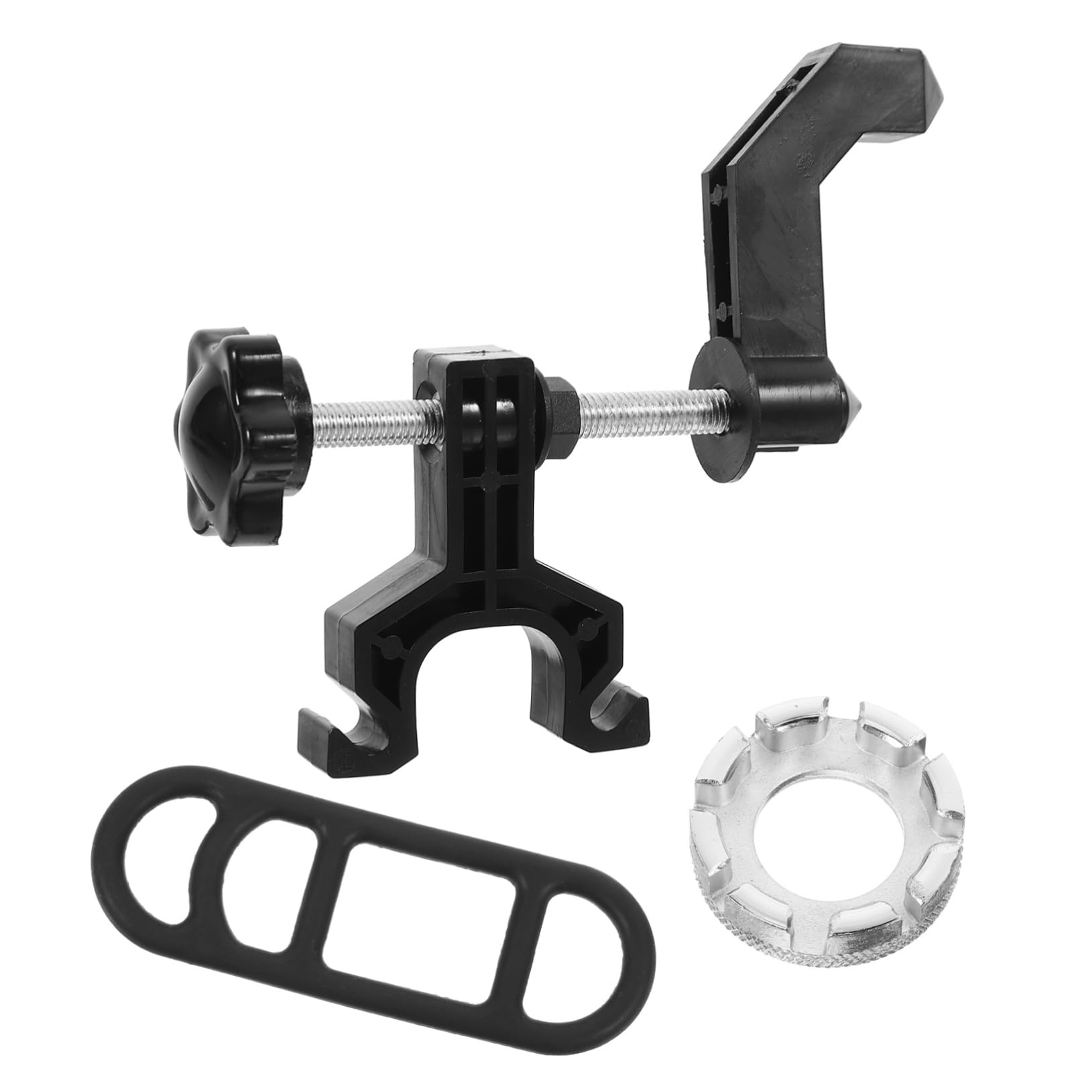 GALPADA 1Set Bike Wheel Truing Stand with Wrench Compact Bicycle Rim Tool for Road and Mountain Bikes Lightweight and Easy to Use Wheel Repair Kit