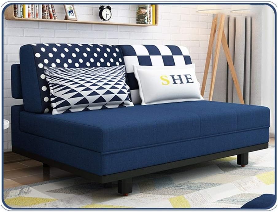 DYYD Fouton Couches Futon Bed Modern Sitting and Sleeping Sofa Bed, Folding Mattress for Sleeper with Arm Chair, Couch Bed Sofa Pull Out for Kids (Size : 59in)