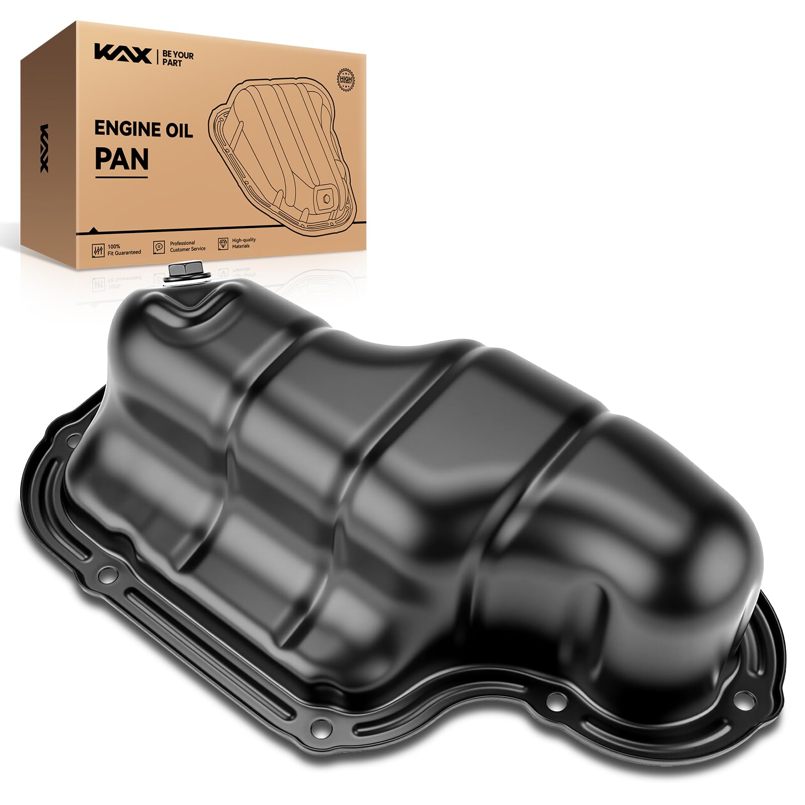 KAX 264-537 Engine Oil Pan Fit for Nissan TITAN 2004-2015, Nissan Armada 2005-2015, INFINITI QX56 2004-2010, Nissan Pathfinder Armada 2004, Gasket not included