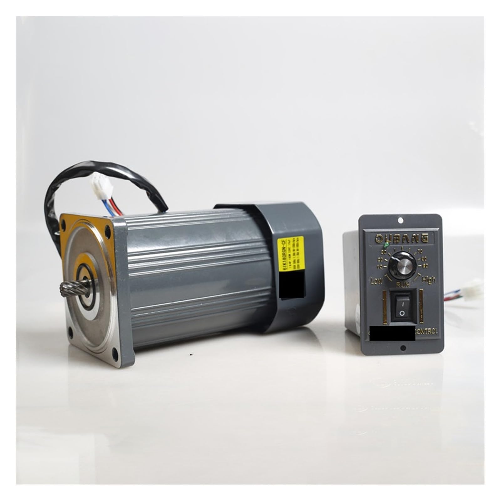 Motor asíncrono de engranajes CA 90 W 110 V con regulador velocidad 5IK90RGN-CF monofásico ajustable Diámetro del eje 12 mm | 0-90 RPM
