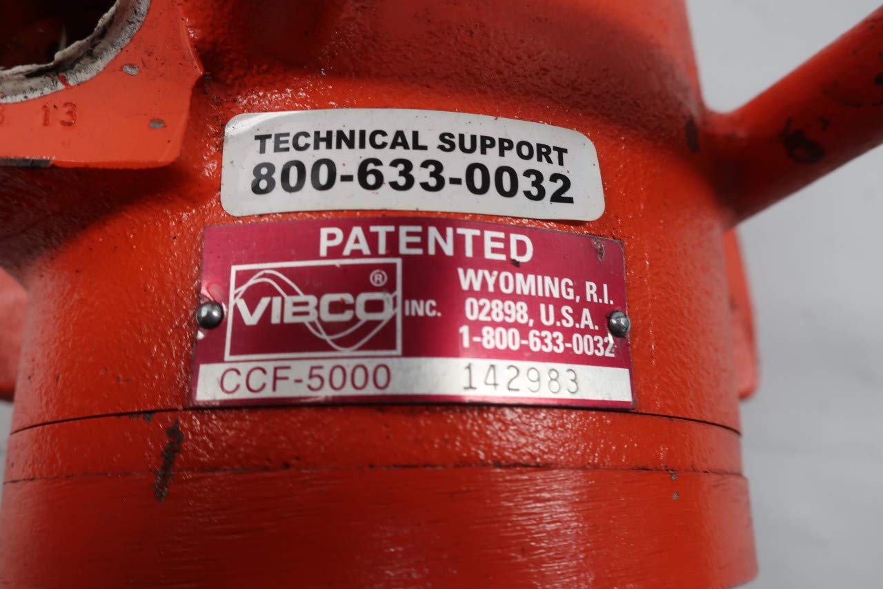 VIBCO CCF-5000 Pneumatic Turbine Vibrator 1IN 5000LB 80PSI