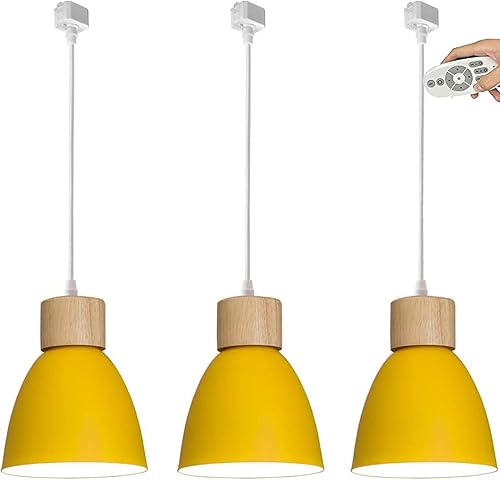 Miniatura 76 de Kiven Lámpara de pista tipo H, moderna luz colgante de pista de aureo, longitud ajustable, pedante de luz de pista para dormitorio, cocina, hogar