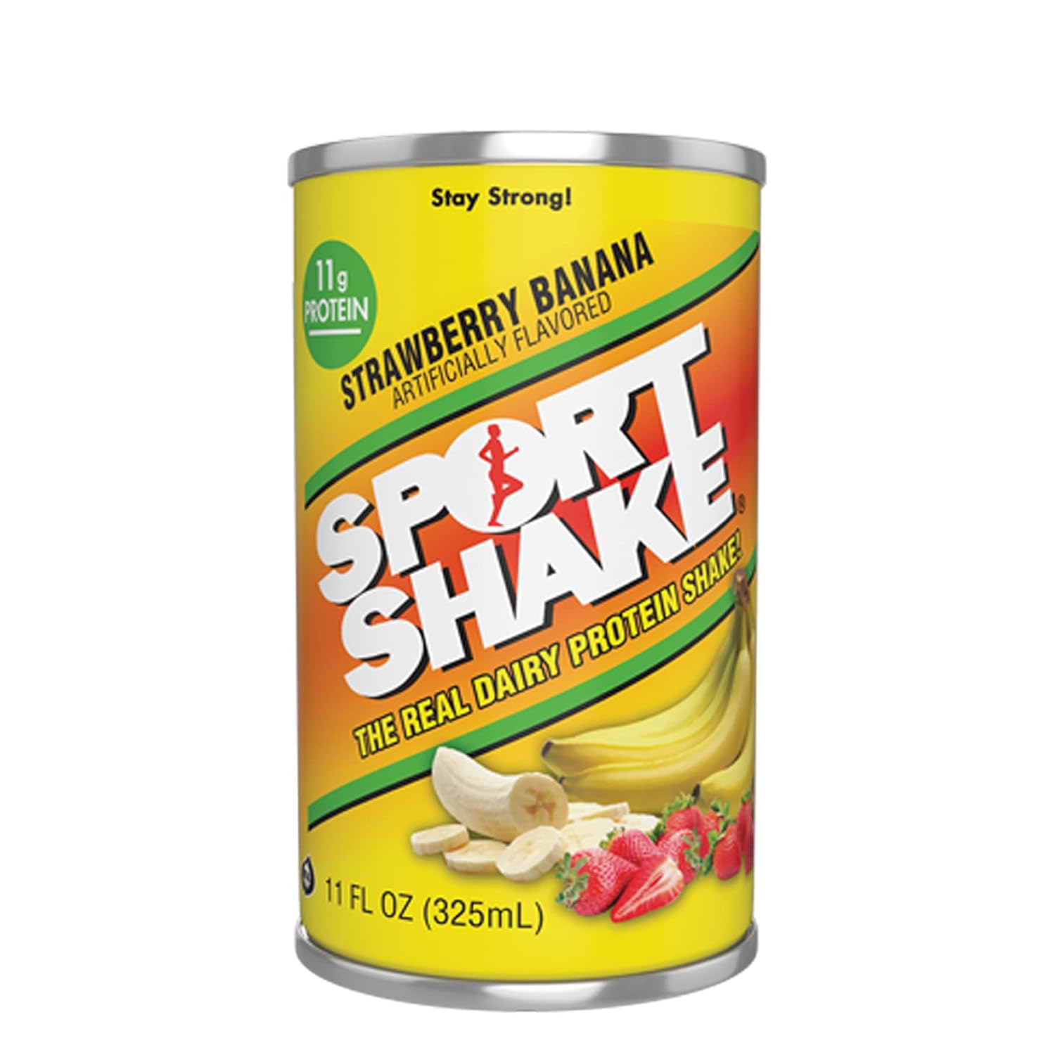 Sport Shake Strawberry Banana Power Shake 11 oz (Pack of 12)