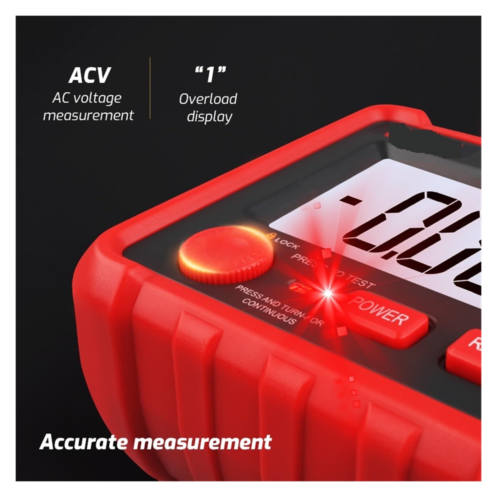 Megaohmmetro, Tester Di Isolamento, Misuratore Digitale Resistenza Terra Ohm Megaohmmetro Tensione Con Retroilluminazione LCD Reale per il test delle apparecchiature elettriche