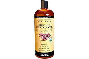 Unlock Luscious Hair with USDA-Certified Organic Castor Oil by Mary Taylor Naturals