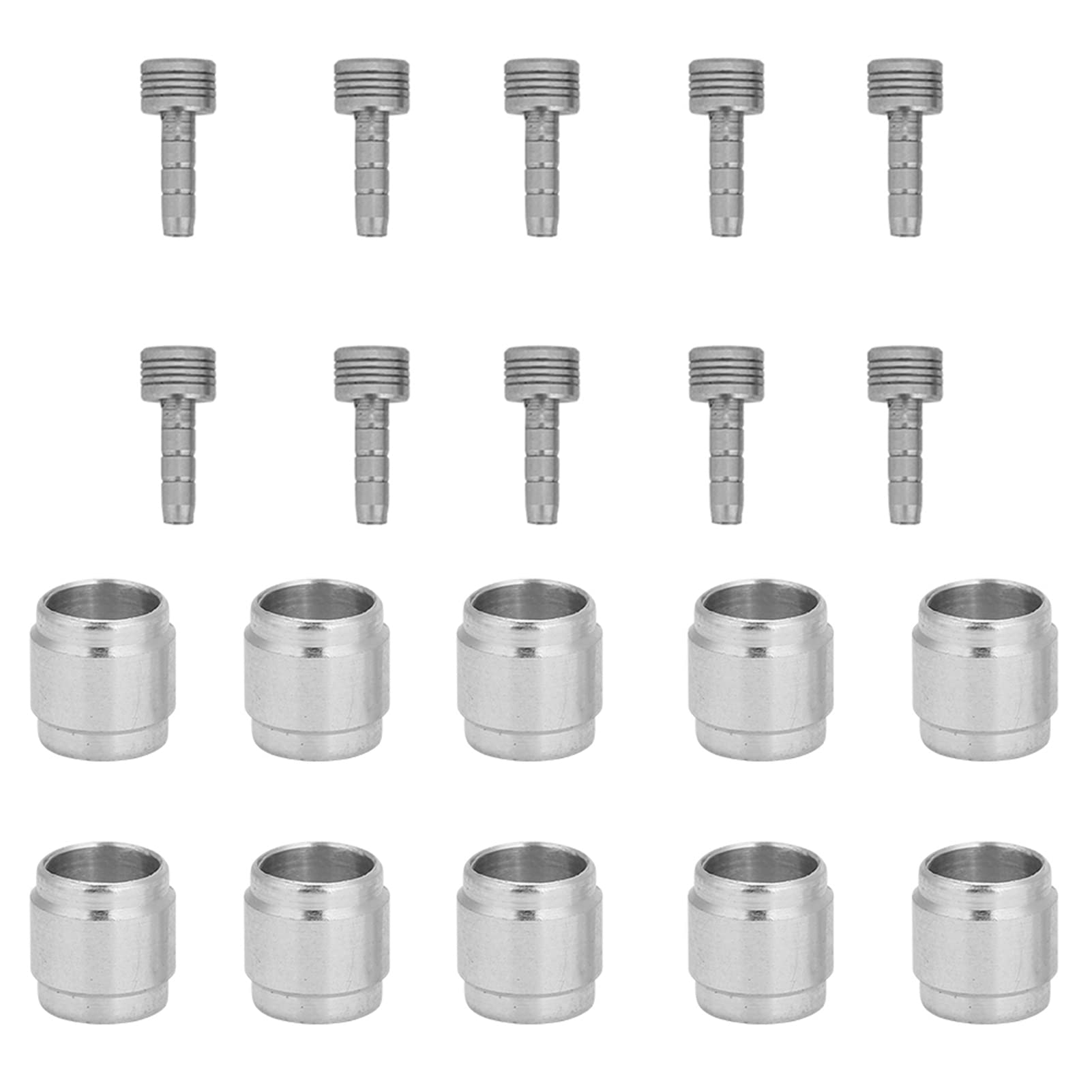 Brake Hose Insert,Hose Olive Insert,10 Set Bicycle Brake Olive and Brass Bike Connecting Insert Kit,for Bike Hydraulic Disc Brake Hose, Hose Olive Insert, Brake Hose Insert,10 Set Bicycl10 Olive